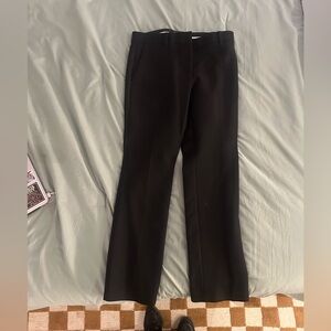 Ann Taylor | Black Mid Rise Straight Leg Pants